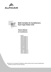 AlpicAir ATMI-56VRDC1A Owner's Manual