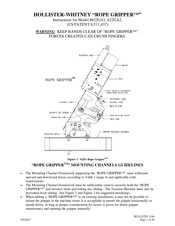 HOLLISTER-WHITNEY ROPE GRIPPER 622GA1 Instructions Manual