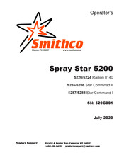 Smithco Spray Star 5288 Star Command I Operator's