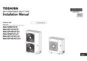 Toshiba RAV-GP801AT-E Instruction Manual