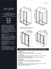Acryline Nix 62 Installation Manual