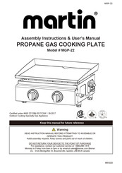 Marti MGP-22 Assembly Instructions & User Manual