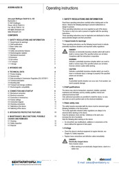 ebm-papst A3G990-AZ02-35 Operating Instructions Manual