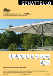 May SCHATTELLO SZ127 Installation Instructions Manual