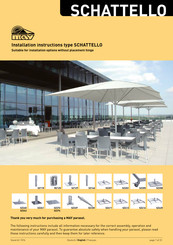 May SCHATTELLO SZ118 Installation Instructions Manual