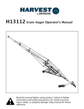 Meridian HARVEST H13112 Operator's Manual