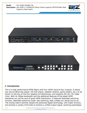 ATZ HDMI-444MPR-TW Manual
