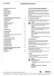 ebm-papst R4E310-RA06-01 Operating Instructions Manual