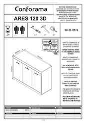 CONFORAMA ARES 120 3D Assembling Instructions