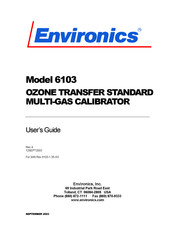 Environics 6103 User Manual