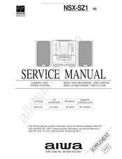 Aiwa NSX-SZ1 Service Manual