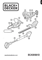 Black & Decker SEASONMASTER BCASK861D Original Instructions Manual