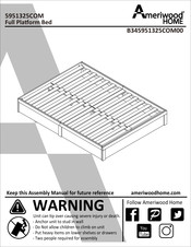 Ameriwood HOME B345951325COM00 Assembly Manual
