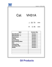 Tmi Products VH31A Manual