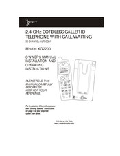 Xact XG2200 Owner's Manual