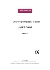 LM LM820 User Manual