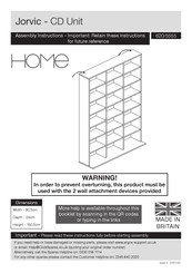 Argos Home Jorvic 620/5555 Instructions Manual