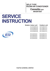 Fujitsu AUXG30KRLB Service Instruction