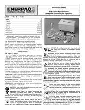 Enerpac STB-202 Instruction Sheet