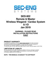 SecEng SED-902 Manual