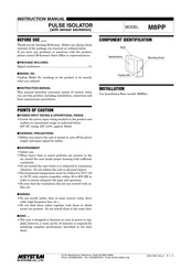 M-System M8PP Instruction Manual