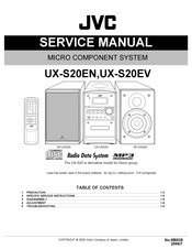 JVC UX-S20EN Service Manual