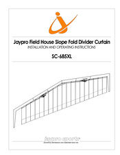 Jaypro Sports SC-685XL Installation And Operating Instructions Manual