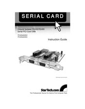 StarTech.com PCI2S422ISO Instruction Manual