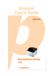 Plustek SecureScan X200 User Manual