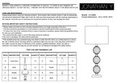 Jonathan Y JYL1098A Quick Manual