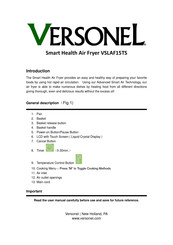 Versonel VSLAF15TS Manual