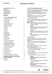 ebm-papst R3G500-RA34-11 Operating Instructions Manual