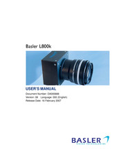 Basler L800k User Manual