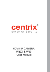 Centrix W20X User Manual