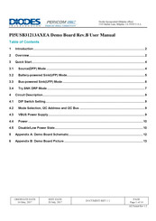 Diodes PI5USB31213AXEA User Manual