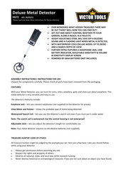 Victor Tools H672 Instructions For Use Manual