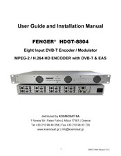 Fenger HDGT-8804 User Manual And Installation Manual