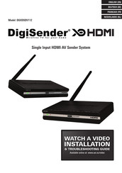 AEI Security & Communications DigiSender DGXDSDV112-EU Manual