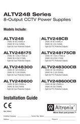 Altronix ALTV248300CB Installation Manual