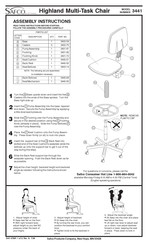 Ldi SAFCO 3441 Assembly Instructions