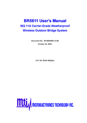 MTI BR5811 User Manual