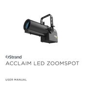Strand Acclaim LED Zoomspot User Manual
