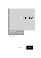 TCL LE46FHDX10TA User Manual