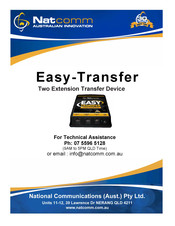 NatComm EASY-TRANSFER User Manual