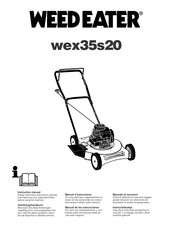 Weed Eater wex35s20 Manual