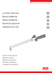 GCE R 8 Instructions For Use Manual