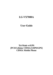 LG LG-VX7000A User Manual