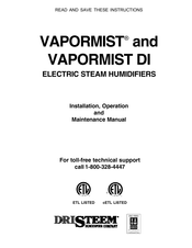 DriSteem VM-34 Installation, Operation And Maintenance Manual
