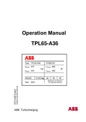 ABB HT606743 Operation Manual