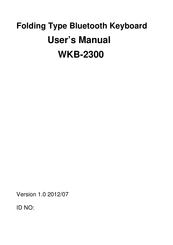 Ortek WKB-2300 User Manual